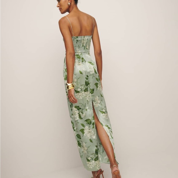 Reformation Frankie Silk Dress - Picture 2 of 6